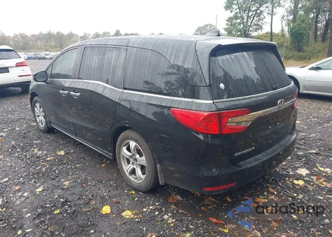 2018 Honda Odyssey Ex-L from USA, damaged, VIN 5FNRL6H77JB004519